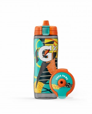 Gatorade Gx Montage Water Bottle Bundle 30oz Green / Yellow | ME9362058