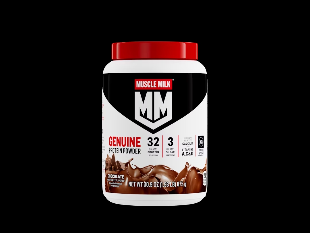 Gatorade Muscle Milk Chocolate Genuine Protein Powder (30 oz) | 973680CYS