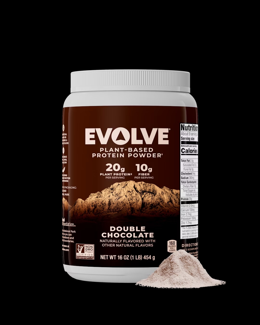 Gatorade Evolve Double Chocolate Protein Powder (1 pound) | 604831YUS
